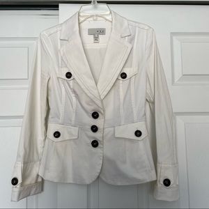 MNG by Mango white jacket 8